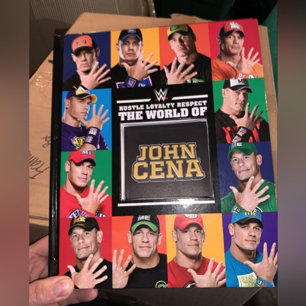 WWE Hustle, Loyalty and & Respect: The World of John Cena DK Hardcover 2015